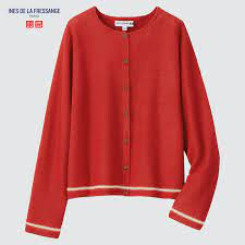 Uniqlo 3D Knit Long-Sleeve Cardigan (Ines de la Fressange)